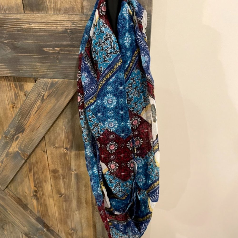 Boho Colorful Wrap Scarf
